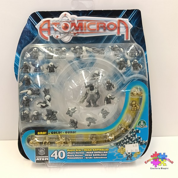 ATOMICRON Mega Esercito 40 personaggi - GRIGI
