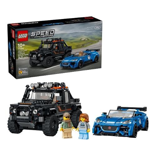77264 Speed Champions Jaguar Project 7 e Land Rover Defender