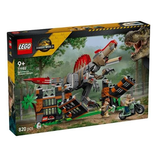 77982 Jurassic World Fuga dal dinosauro Spinosauro