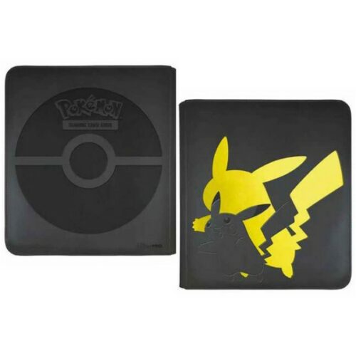 Pokemon Album pelle  Elite Pikachu 12 tasche