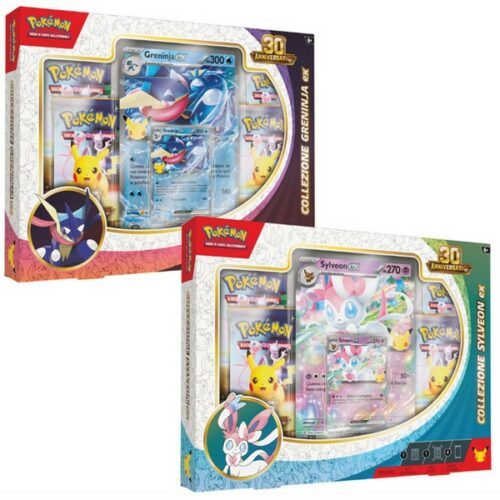 Pokemon 30° anniversario - collezione Greninja-ex & Sylveon-ex (it)