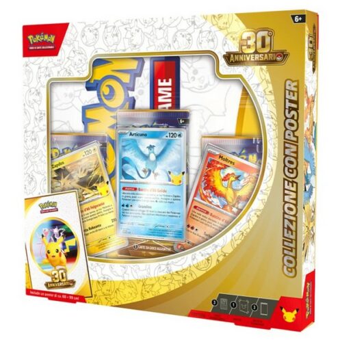 Pokemon 30° anniversario - collezione con poster (it)