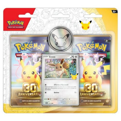 Pokemon 30° anniversario - blister 2 buste (it)