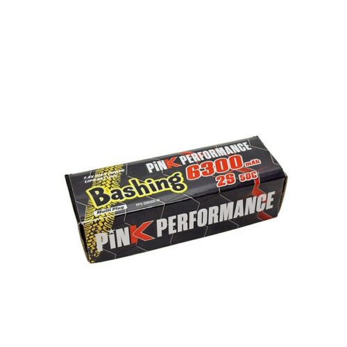 Pink Bashing LiPo 2S 7.4V-6300-50C