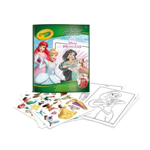 Album colori e Stickers  Principesse