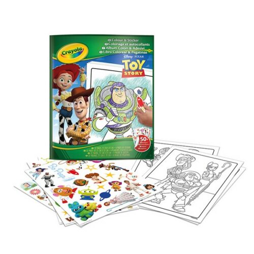 Album colori e Stickers TOY STORY