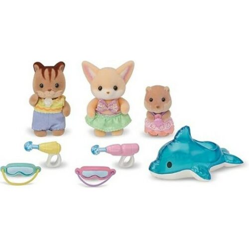 SYLVANIAN FAMILIES - Amici dell'Asilo - Trio in piscina