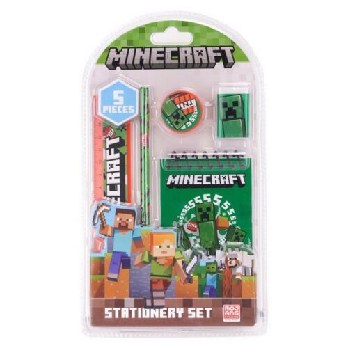 Minecraft Stationery set matite