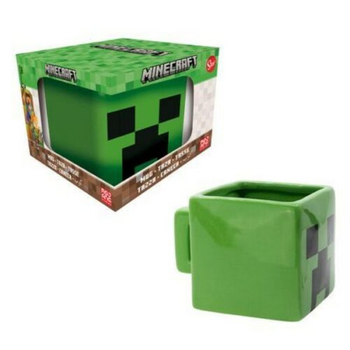 Minecraft TAZZA con personaggio 3d Creeper