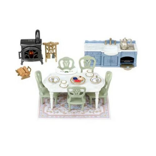 SYLVANIAN FAMILIES - La CUCINA della villa sul Fiume