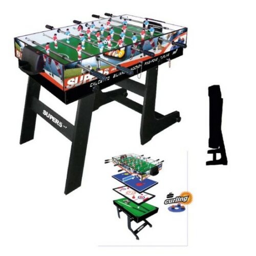 Supertavolo Calcetto multigioco 5 in 1 Maxi