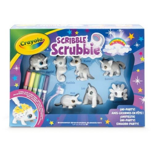SCRIBBLE SCRUBBLE Uni-party!