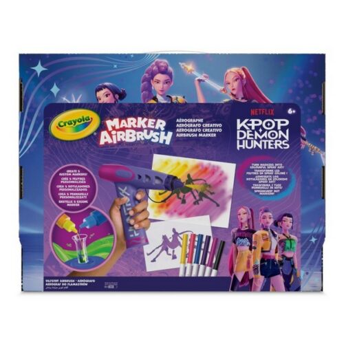K-POP Demon Hunters - Marker Airbrush