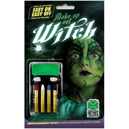 Set trucco VERDE strega