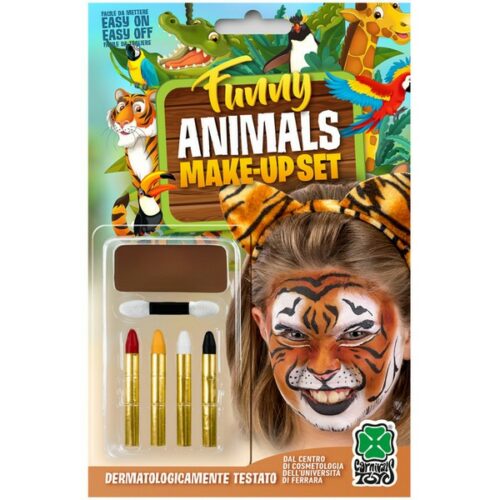 Set trucco MARRONE tigre