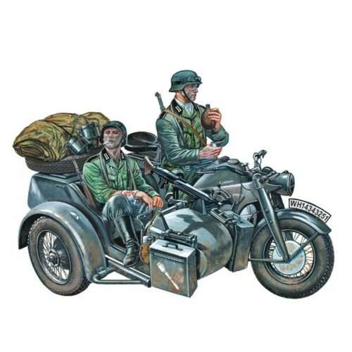 1/35 ZUNDAPP KS750 WITH SIDECAR
