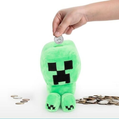 Minecraft - Peluche Creeper Salvadanaio 20 cm