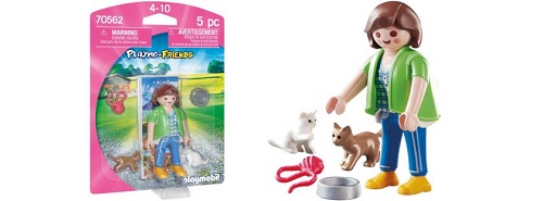 70562 PLAYMO  RAGAZZA con GATTINI
