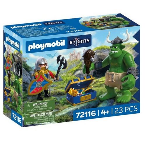 72116 Knights: Troll con tesoro dei cavlieri del Leone