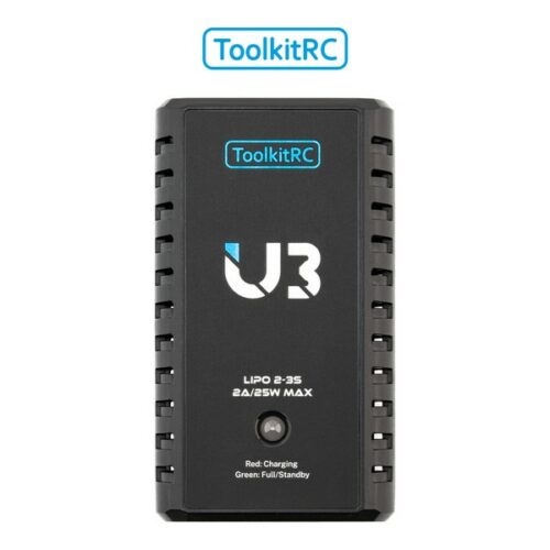 Toolkit RC U3 LiPo 2-3s 2A Caricatore DC 9-20V USB-C