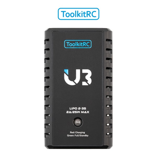 Toolkit RC U3 LiPo 2-3s 2A Caricatore DC 9-20V USB-C